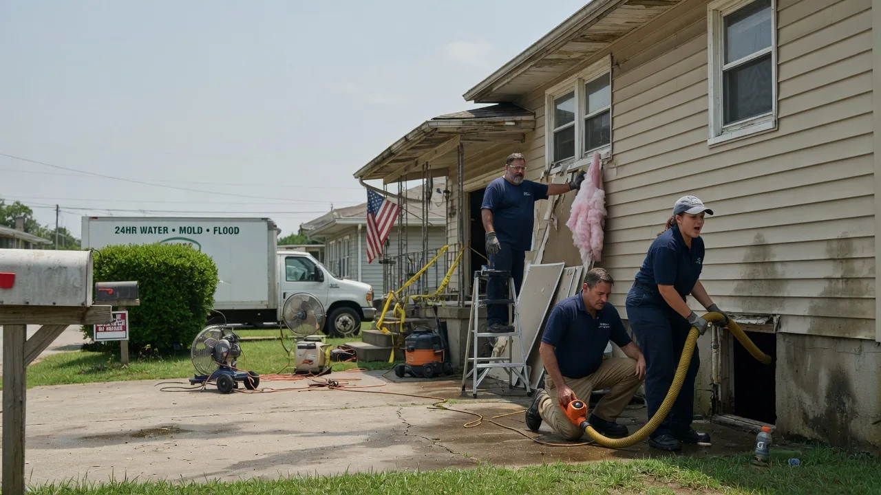 Water Damage Repair in Oil Springs, KY near me